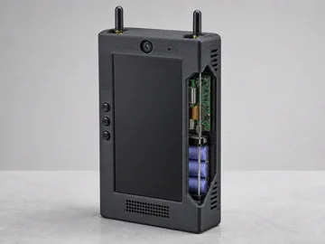 İki LTE antenli, havalandırmalı 3D baskı laboratuvar telefonu kasası